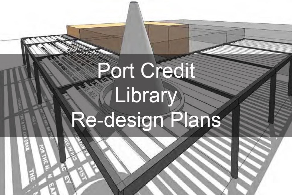 icon 14 -- PORT CREDIT LIBRARY RE-DESIGN PLANS